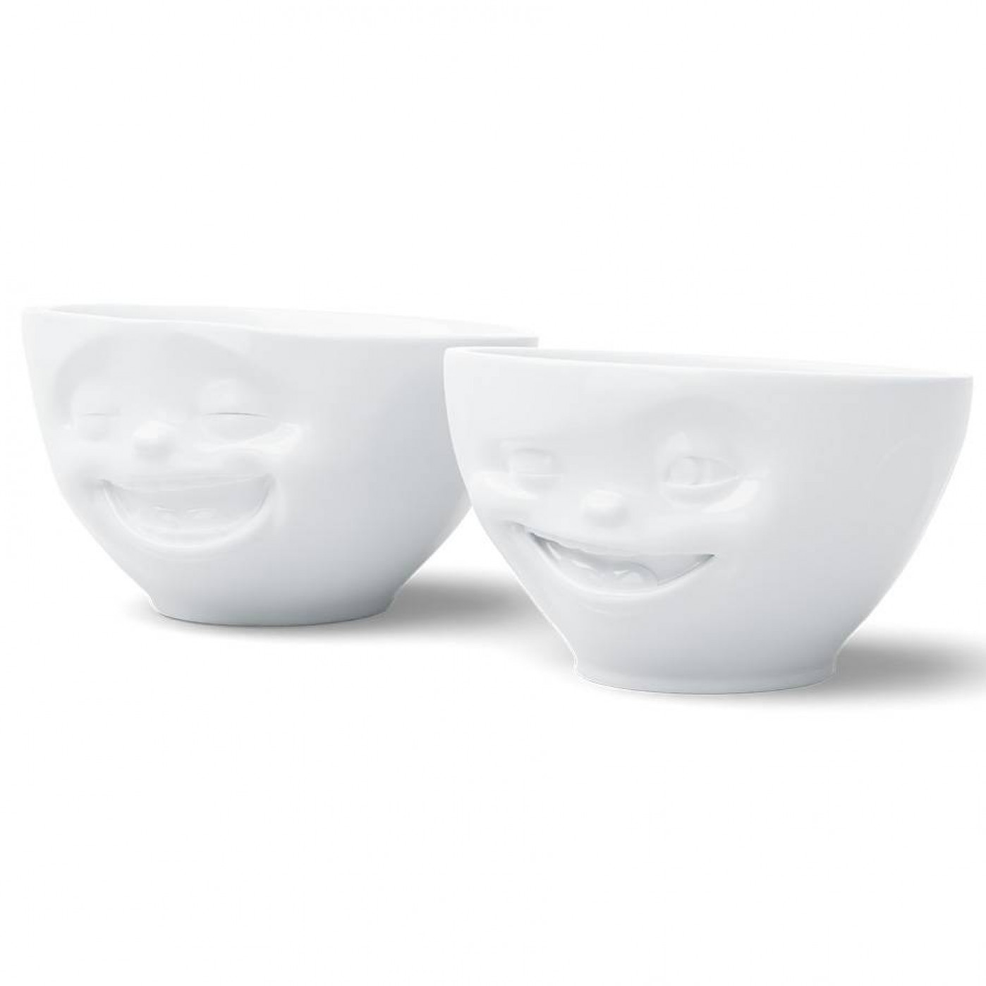 Набор фарфоровых чаш Funny Faces Laughing and Winking 200 мл.