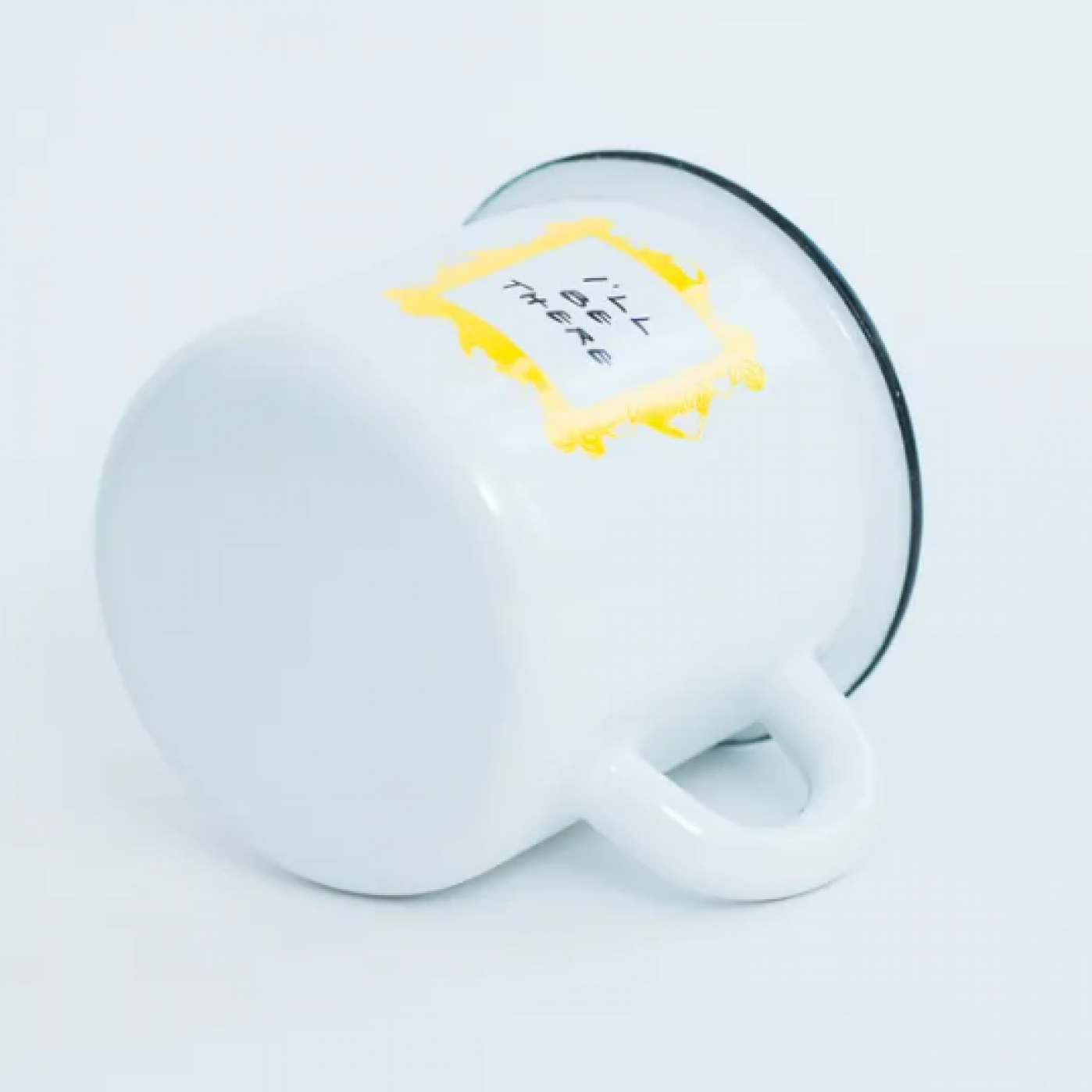 Эмалированная кружка в стиле сериала "Друзья" Mountains Are Calling