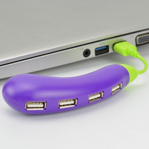 

USB HUB Баклажан