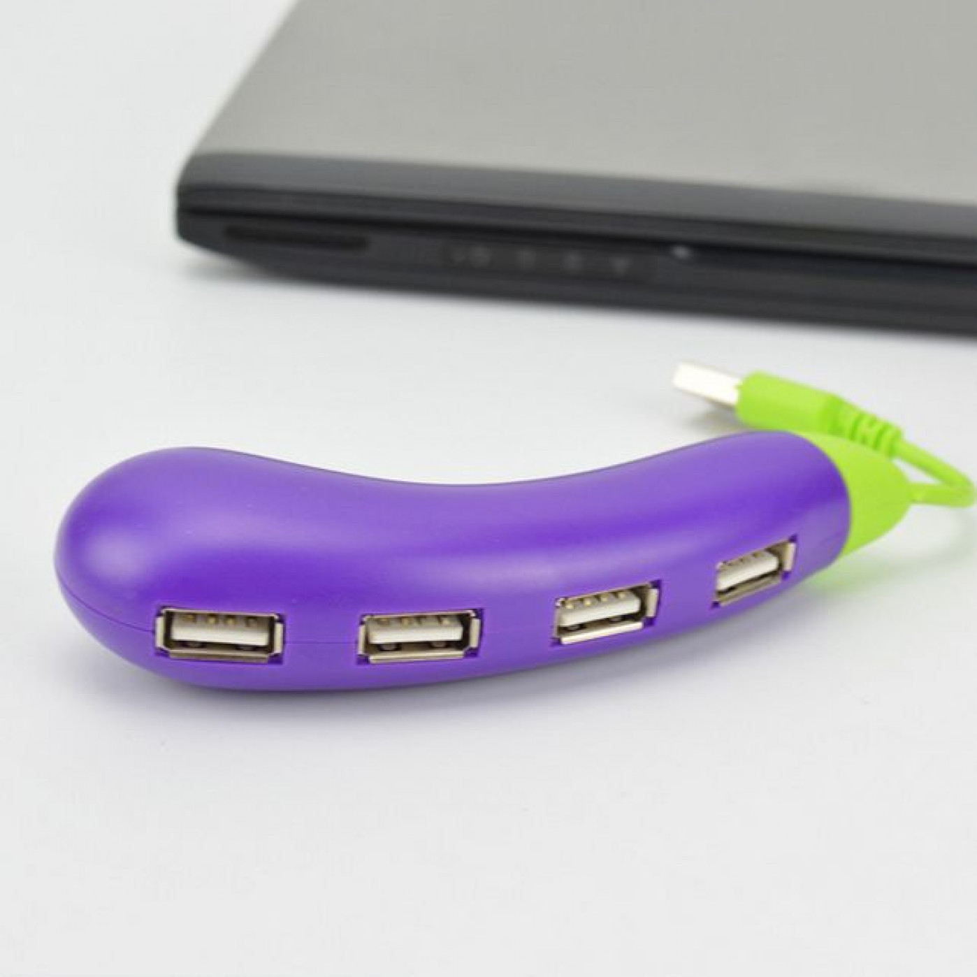 USB HUB Баклажан