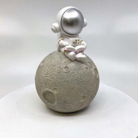 Копилка Космонавт Серебро