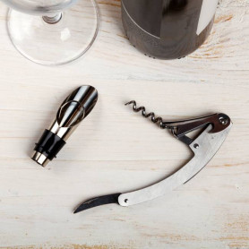 Набор для вина в деревянном кейсе Истинному ценителю 2 предмета-2
