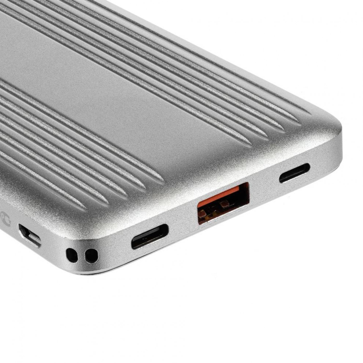 Металлический внешний аккумулятор Hard Ridge 10 000 мАч