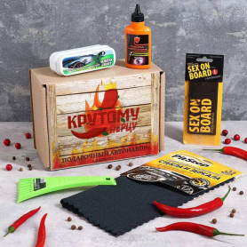 Подарочный набор для ухода за авто Крутому перцу