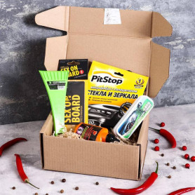 Подарочный набор для ухода за авто Крутому перцу-2