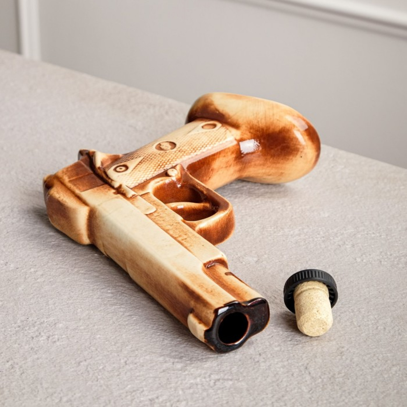 Набор для напитков Пистолет графин и 3 рюмки