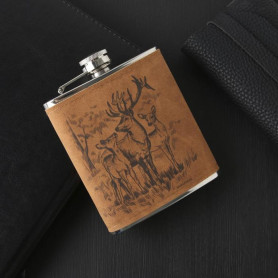 Фляжка Олени 210 мл.