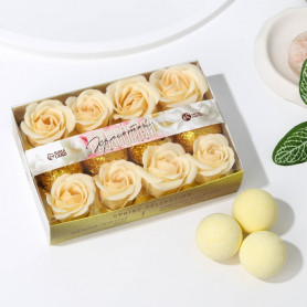 Подарочный набор Вдохновляй красотой мыльные розы и бомбочки для ванны