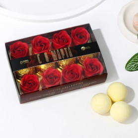 Подарочный набор Притягивай взгляды мыльные розы и бомбочки для ванны