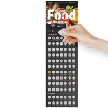 Cкретч постер 100 дел Food Edition