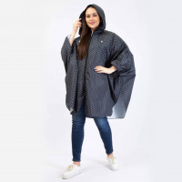 Дождевик пончо на молнии Графика