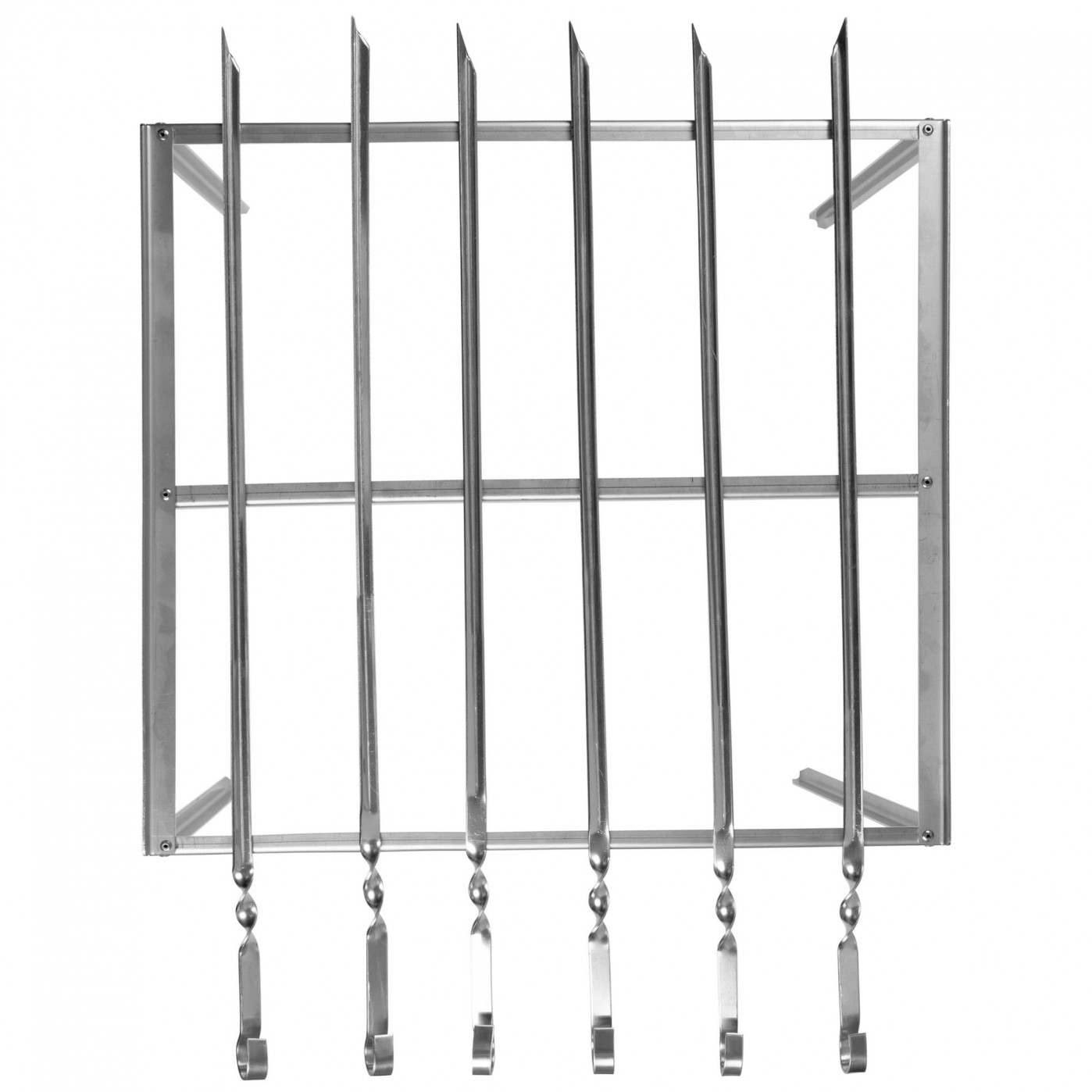 Компактный шашлычный набор Hillbilly мангал и 6 шампуров