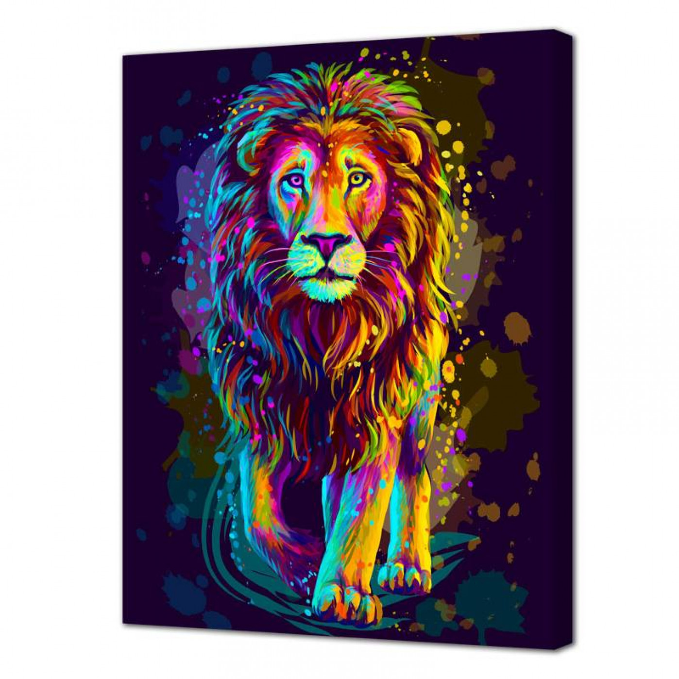 Картина на холсте Лев 40 х 50 см.