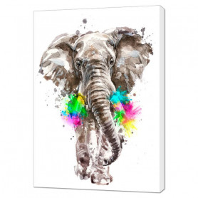 Картина на холсте Слон 50 х 70 см.