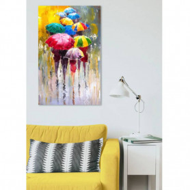 Картина на холсте Зонтики 70 х 110 см.