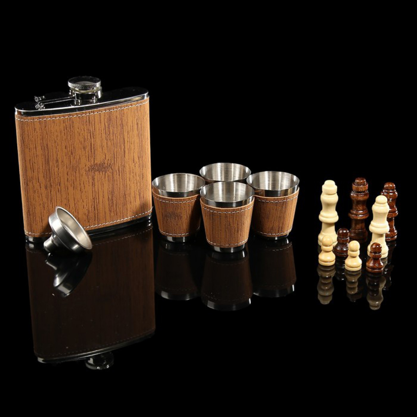 Набор для напитков Шахматы 7 в 1