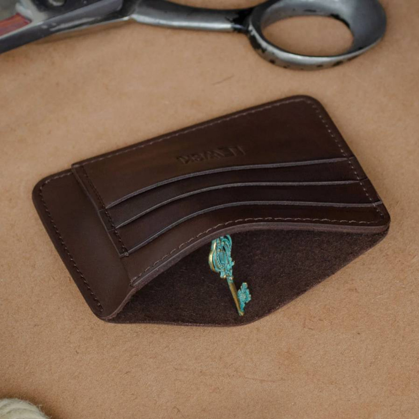 Картхолдер для автодокументов Манчестер натуральная кожа (разные цвета)