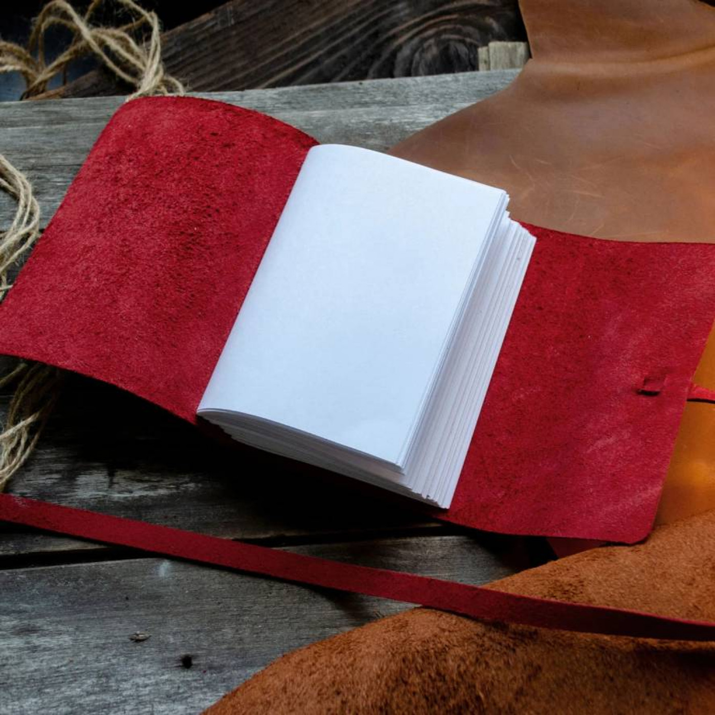 Блокнот Ливерпуль А6 натуральная кожа