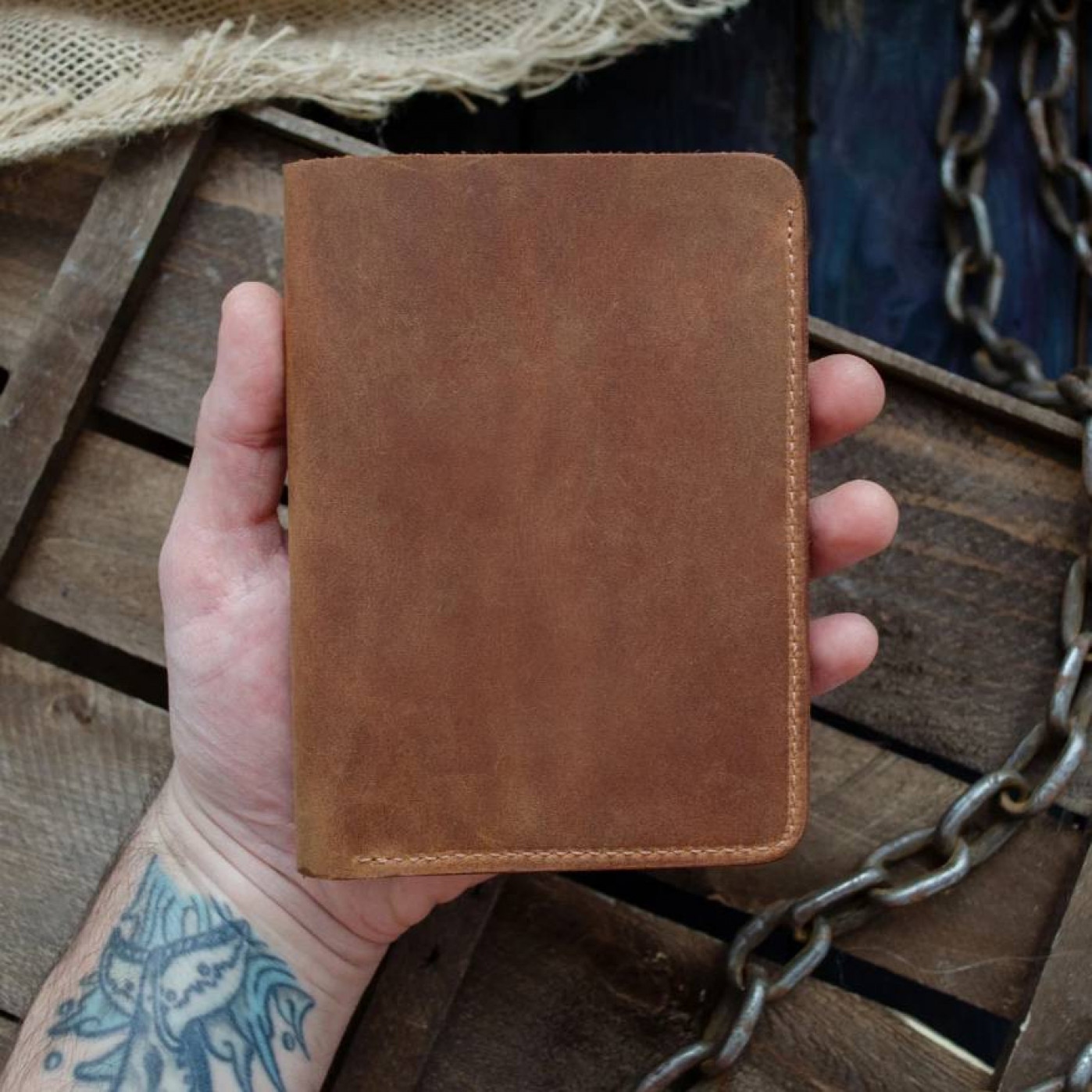 Портмоне Брюгге натуральная кожа (разные цвета)