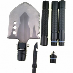 Многофункциональная тактическая лопата 12 в 1-2