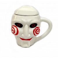 Кружка с крышкой Пила "Saw"