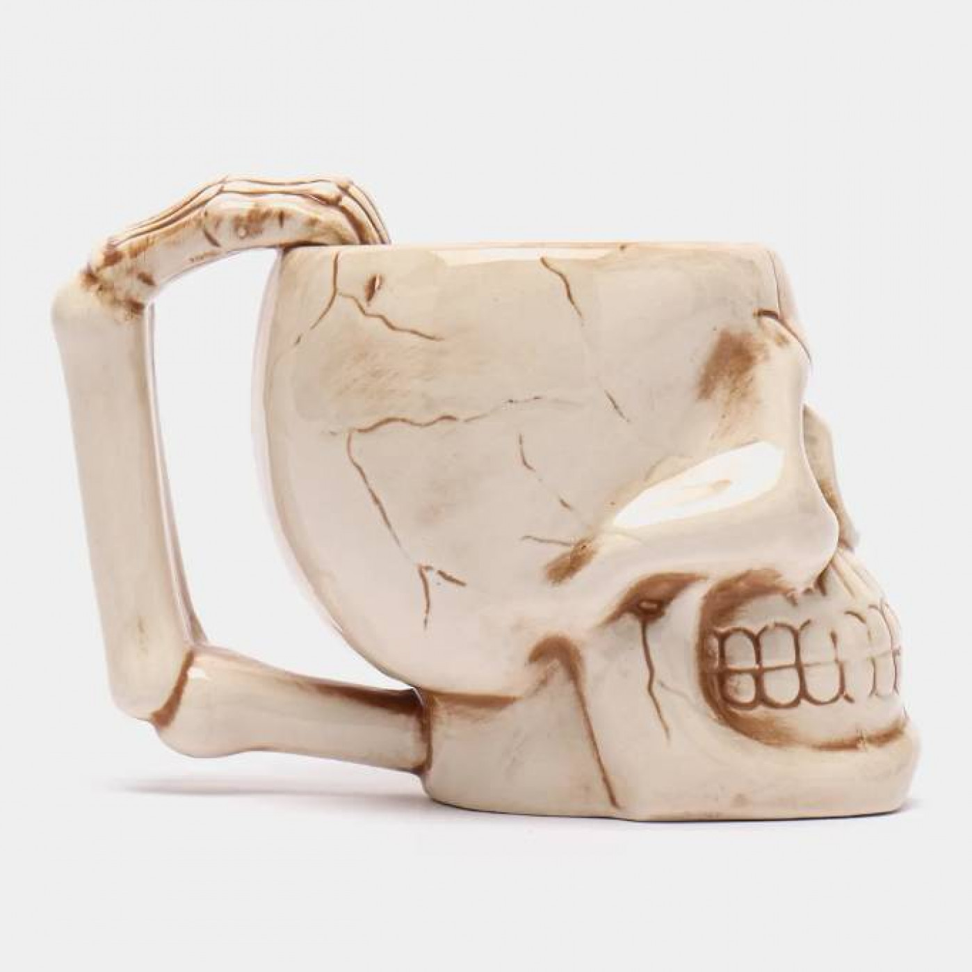 Кружка Череп Костяная рука