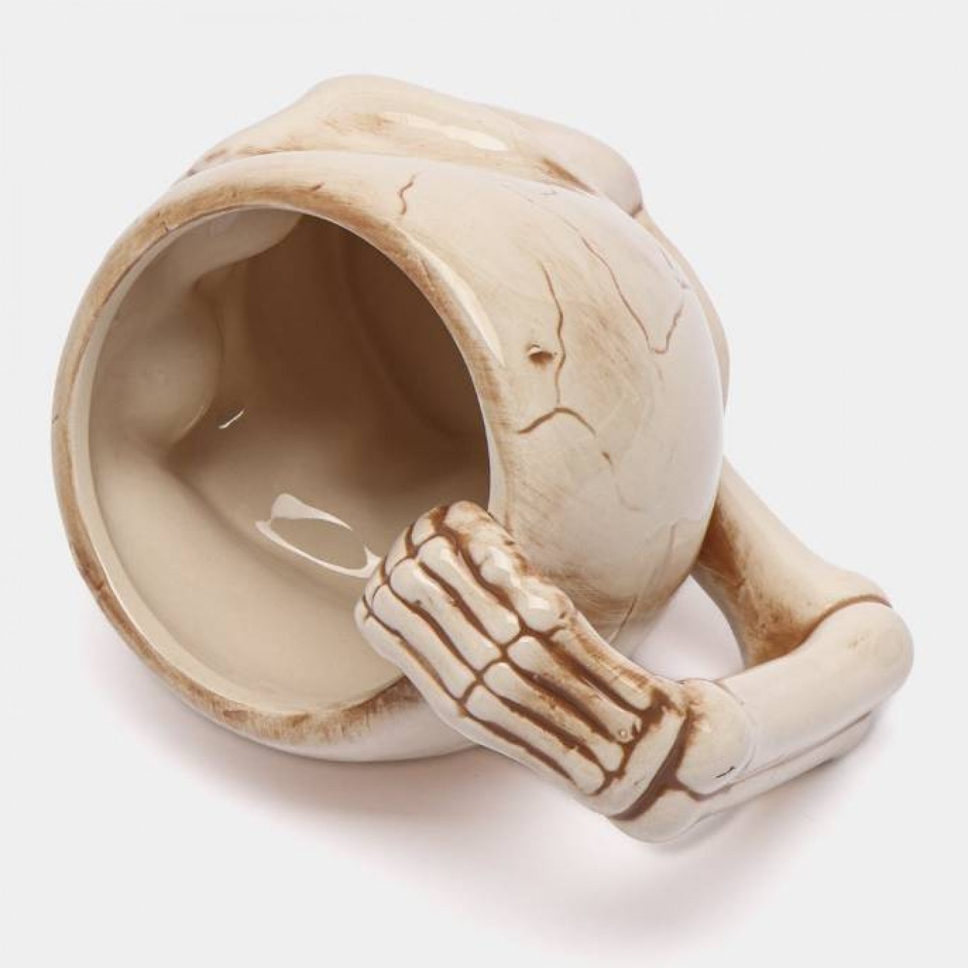 Кружка Череп Костяная рука