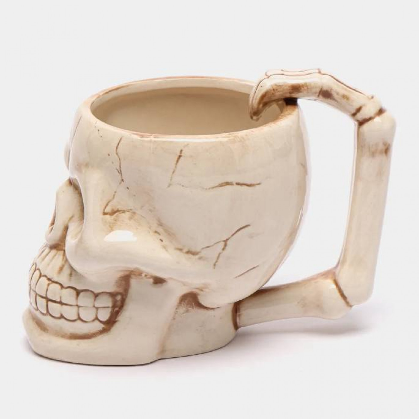 Кружка Череп Костяная рука