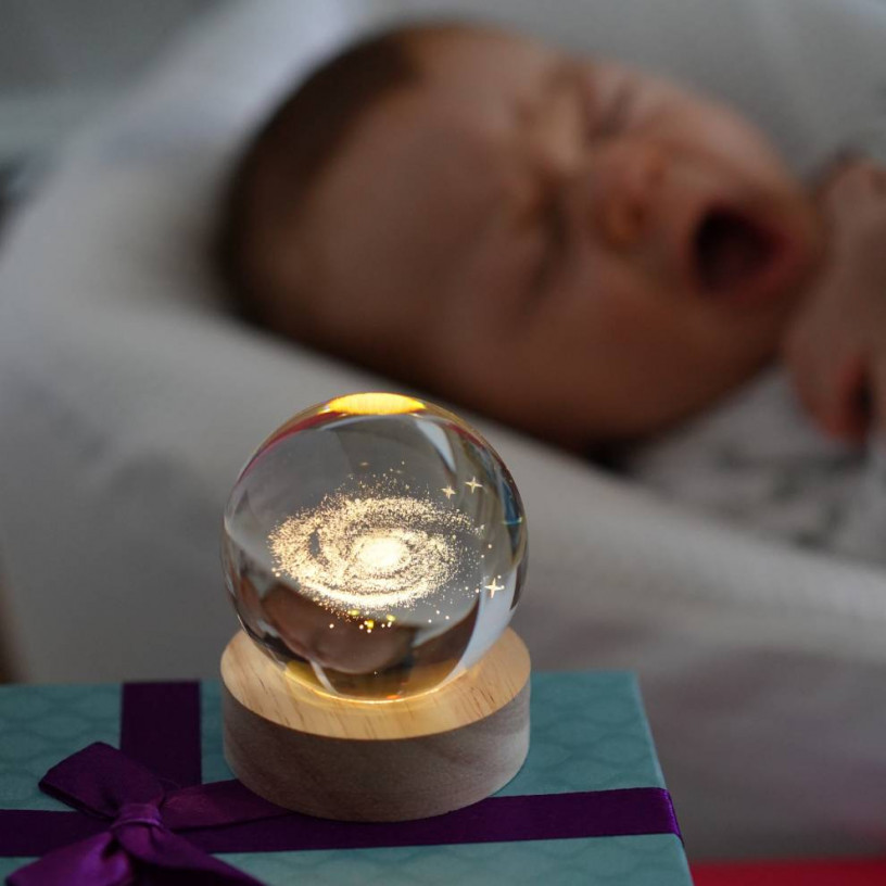 Светильник Хрустальный шар (разные дизайны)-2