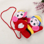 Детские зимние варежки на завязках (разные цвета)