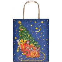 Подарочный пакет НГ Санки