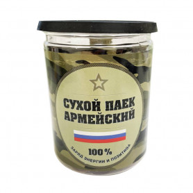 Сладкие консервы банка шоколада Сухой паек армейский