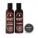 Подарочный набор для ухода за волосами Morgans шампунь, кондиционер, паста для укладки