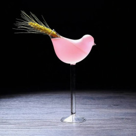 Бокал Птичка