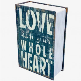 Книга-сейф Love with your whole heart