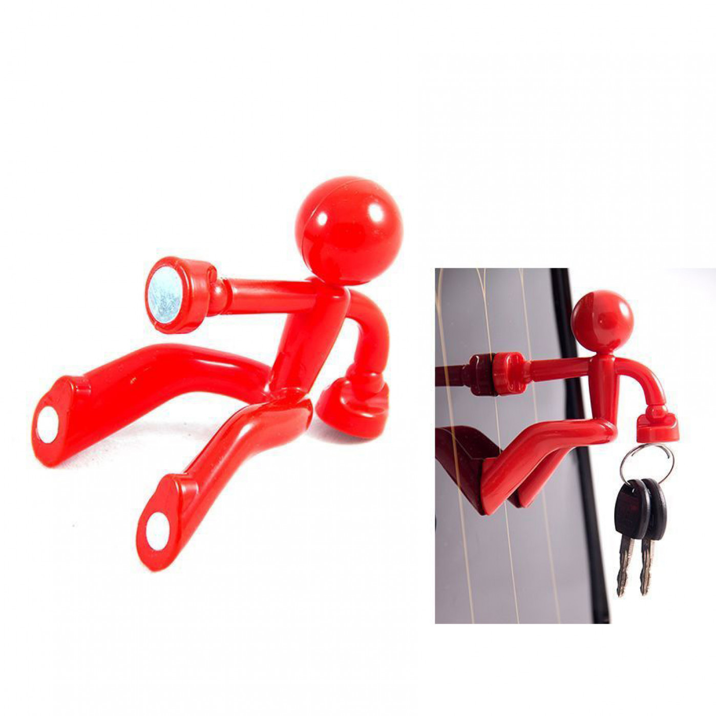 Магнитный держатель для ключей Человечек