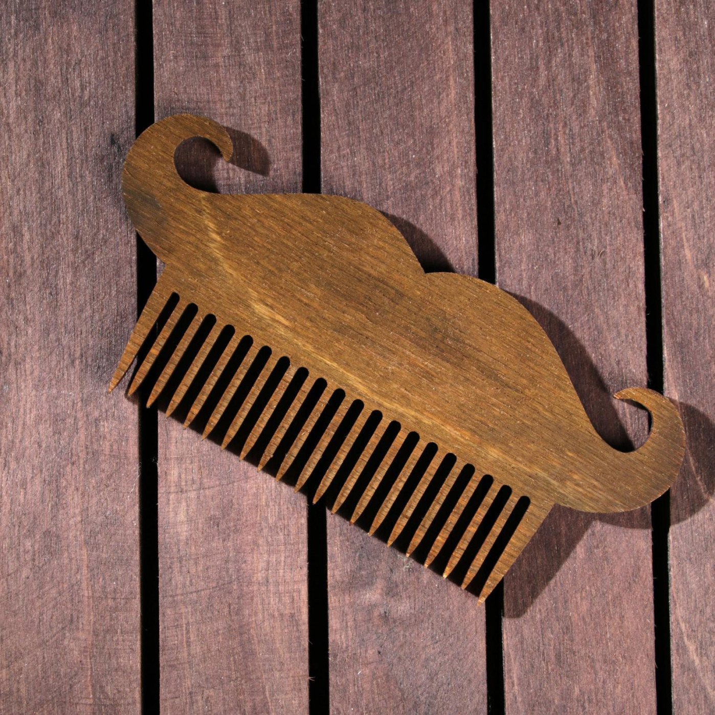 Расческа для бороды Силой богат и бородат