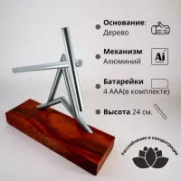 Маятник вечный двигатель Треугольник (нат. дерево)-2