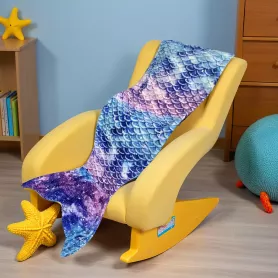 Плед Русалочка - разные цвета-2