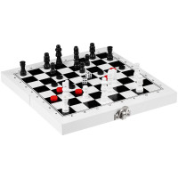 Набор игр Tickler 3 в 1 нарды, шашки, шахматы