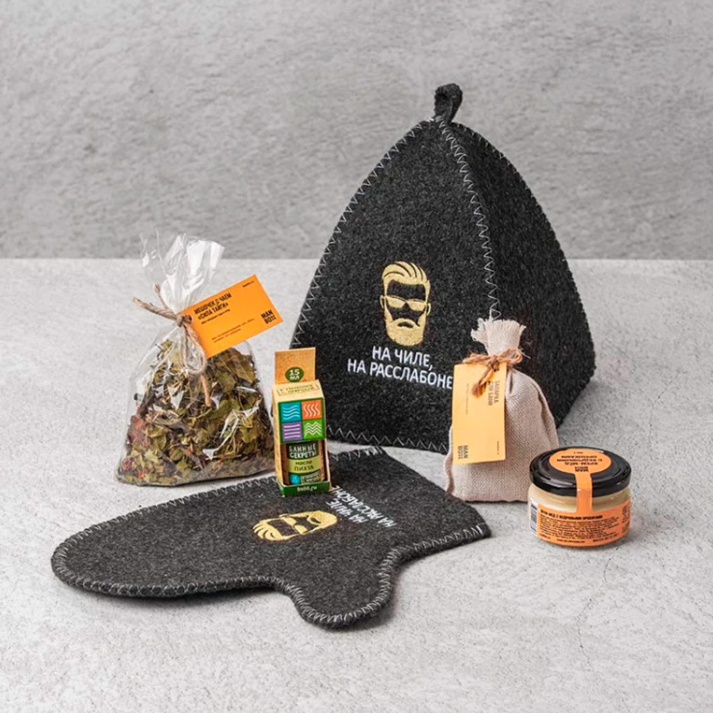 Подарочный банный набор Иди ты в баню BOX