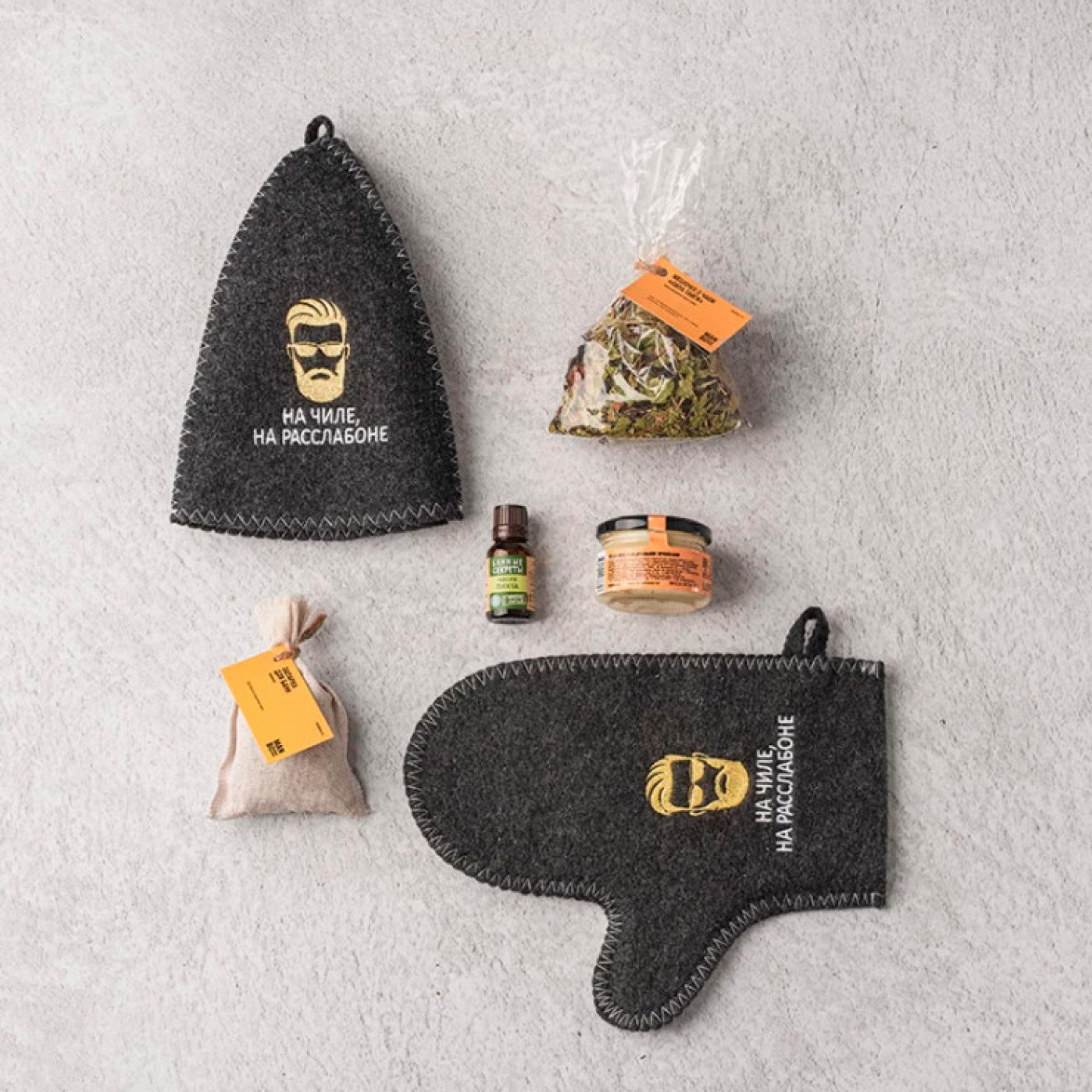Подарочный банный набор Иди ты в баню BOX