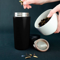 Термостакан No Leak Influser черный-2