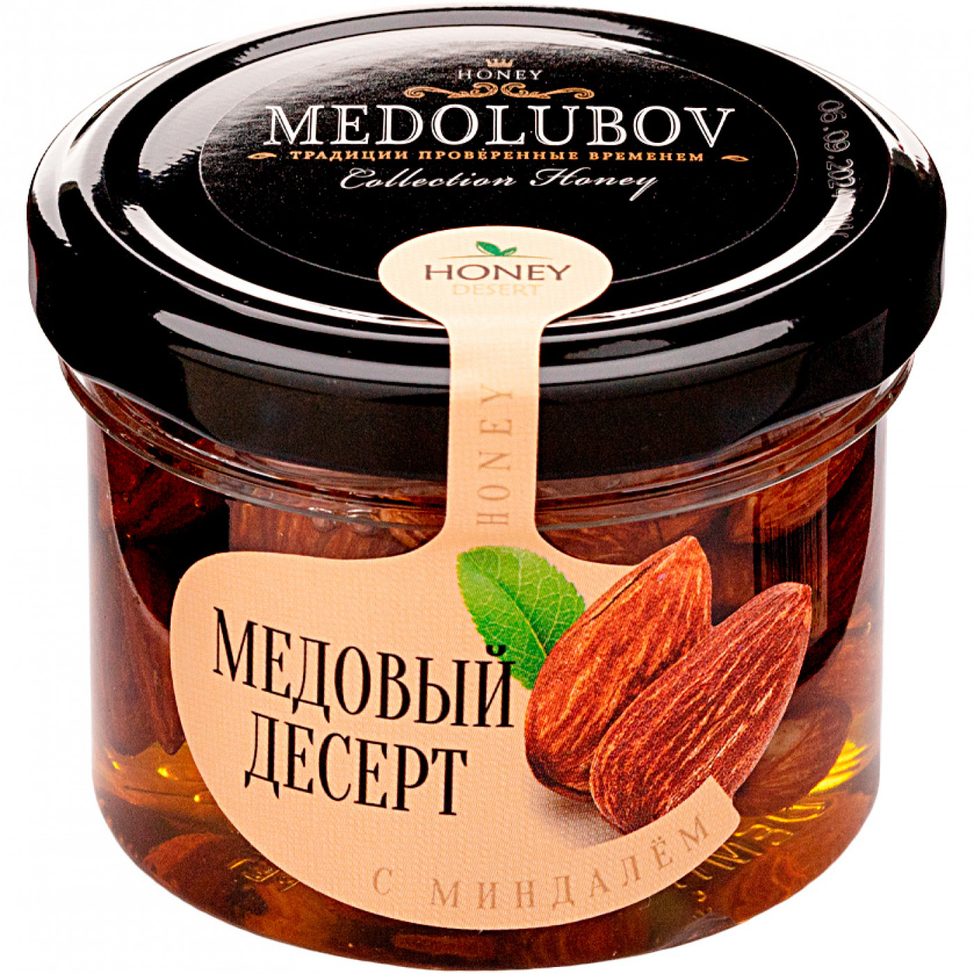 Медовый десерт с миндалем 125 мл.