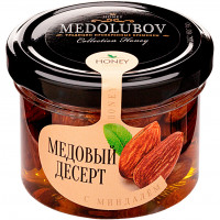 Медовый десерт с миндалем 125 мл.