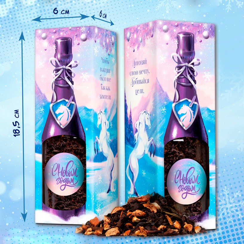 Подарочный чай Чайпанское С НГ Лошадка