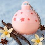 Новогодний бальзам для губ Снежинки с ароматом ванили