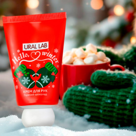Новогодний крем для рук Hello Winter с ароматом горячего шоколада-2