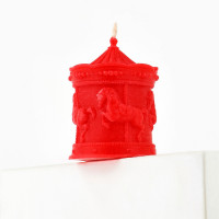 Свеча интерьерная Новогодняя крусель-2