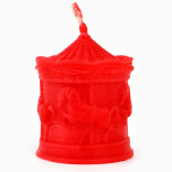 Свеча интерьерная Новогодняя крусель